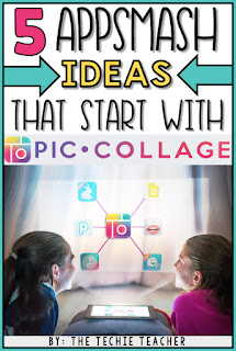 5 Appsmash ideas that start out with PicCollage. Come learn some ways you can integrate this highly versatile app into your classroom.