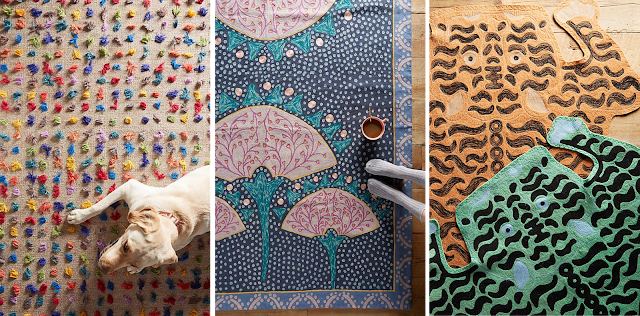 Got Mail #6 / Boho must-haves from Anthro spring collection - rug composite www.BoHoHome.com @bohosusan