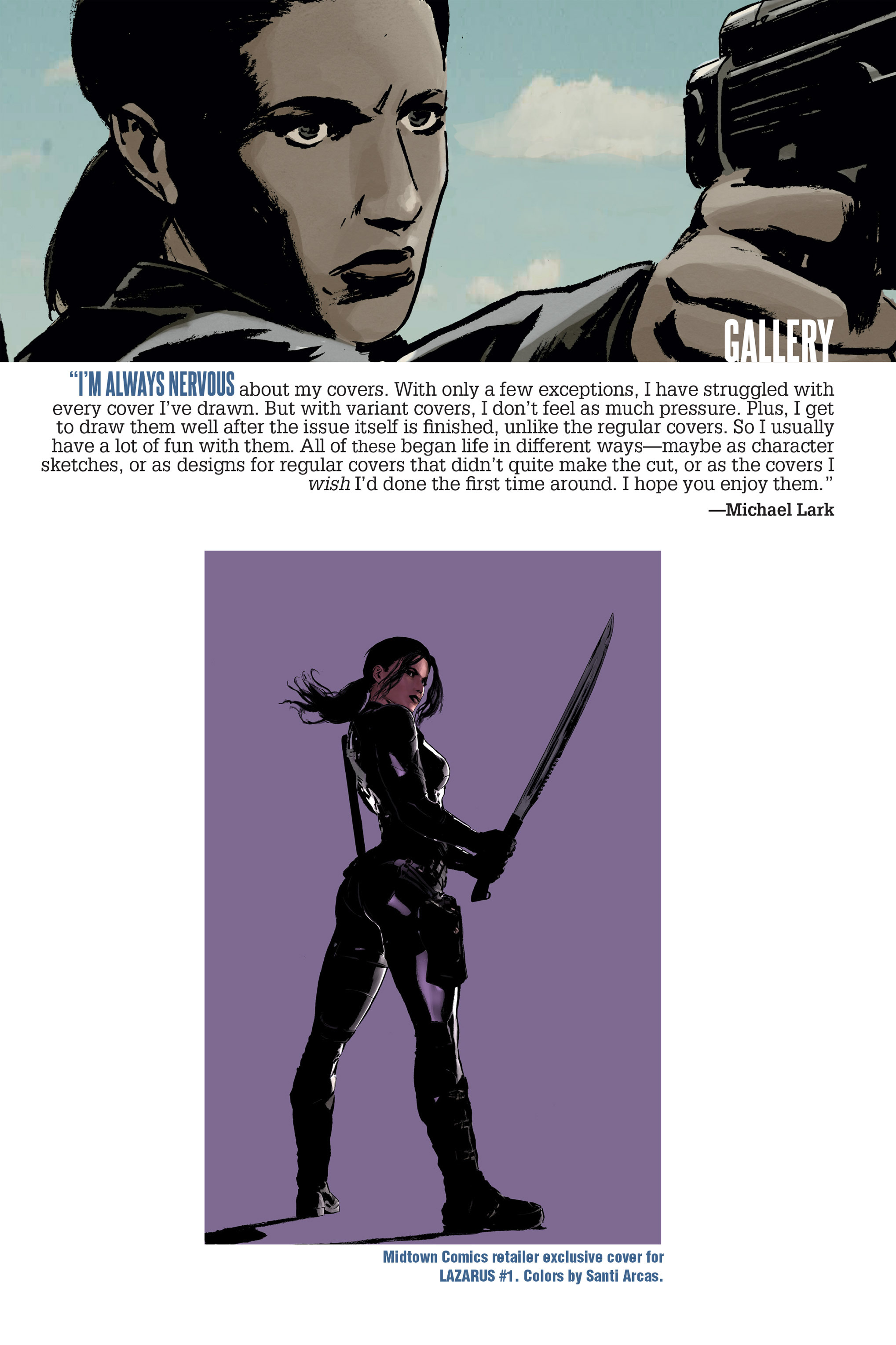 Read online Lazarus (2013) comic -  Issue # _HC 1 - The First Collection - 233