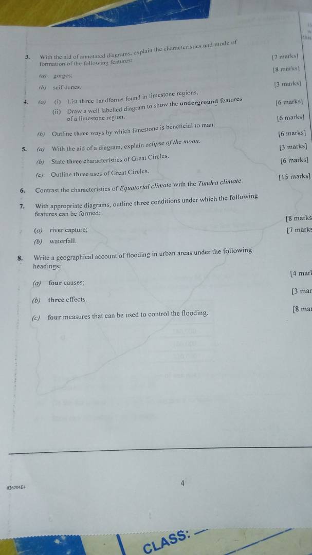 Wassce (Waec) 2018 Geography Questions And Answers EXAM RUNZ NIGERIA
