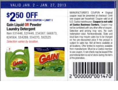 Gain Coupons: Gain Coupon Gallery