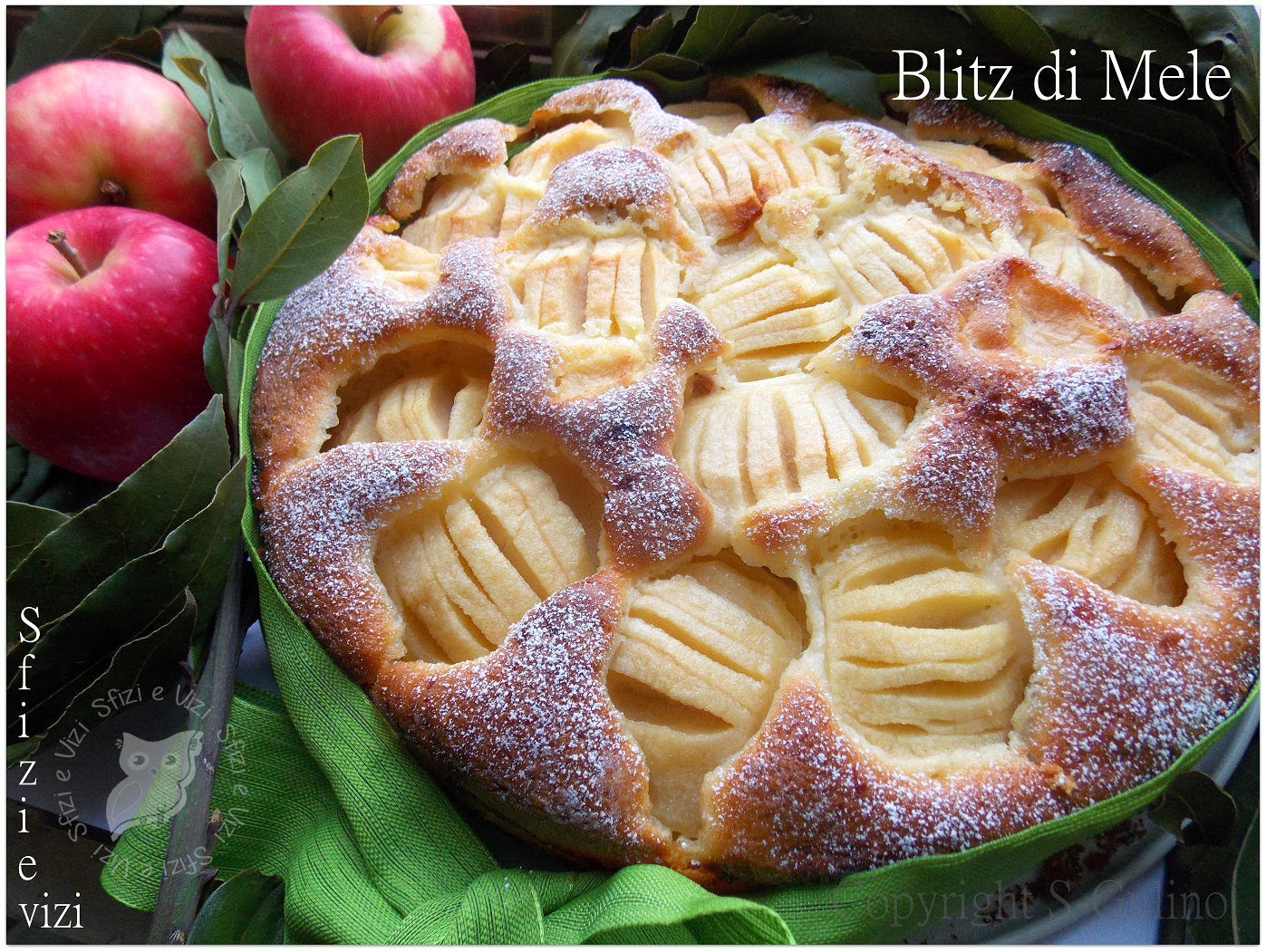 blitz di mele ovvero torta di mele pronta in un lampo! - ricetta senza burro e senza latticini -