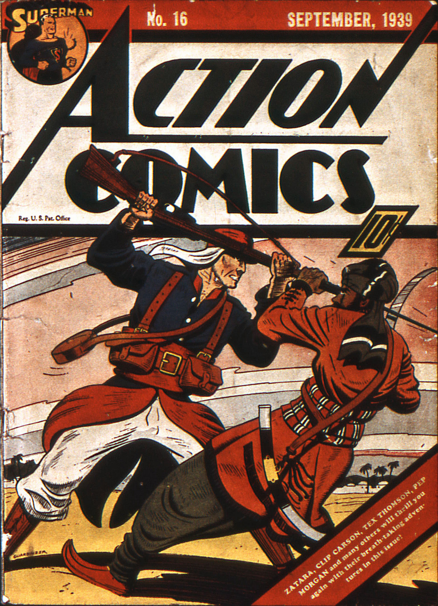 Read online Action Comics (1938) comic -  Issue #16 - 1