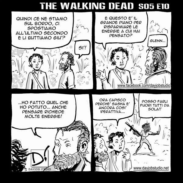 The Walking Dead 5x10  (Dayjob Studio)