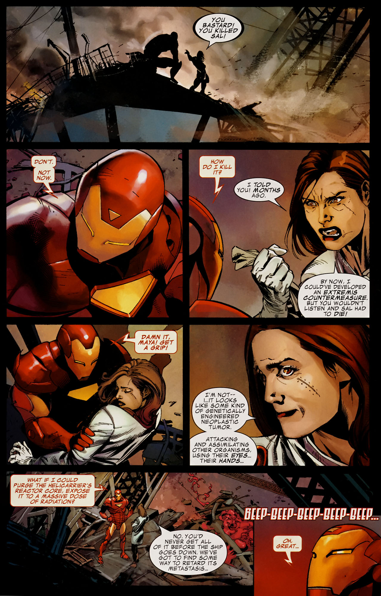 Read online Iron Man (2005) comic -  Issue #18 - 14