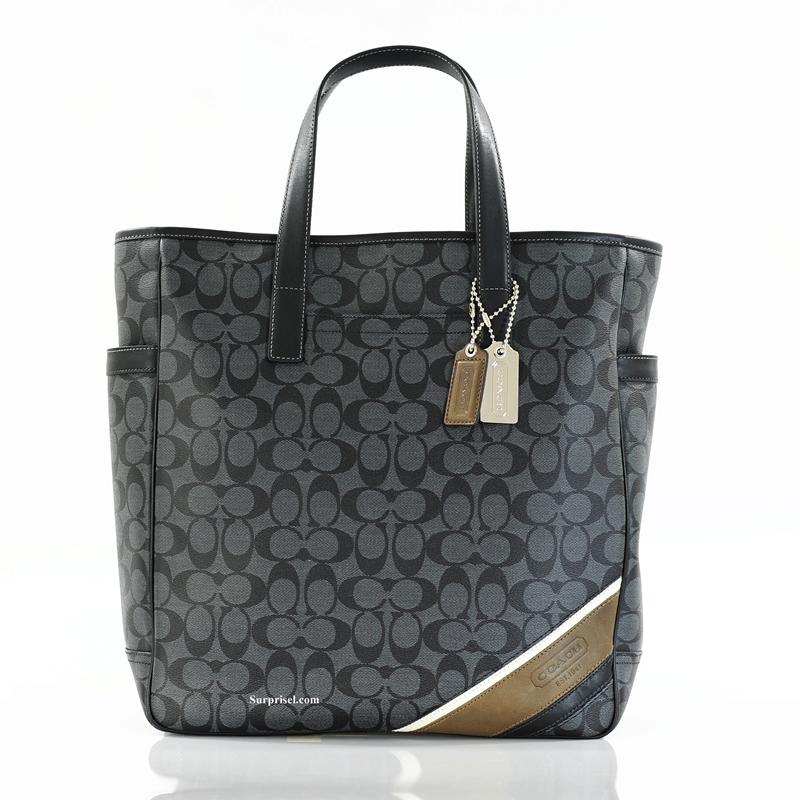 Luxury Branded Bags Up to 75 Off Coach 70336 Men Heritage Stripe