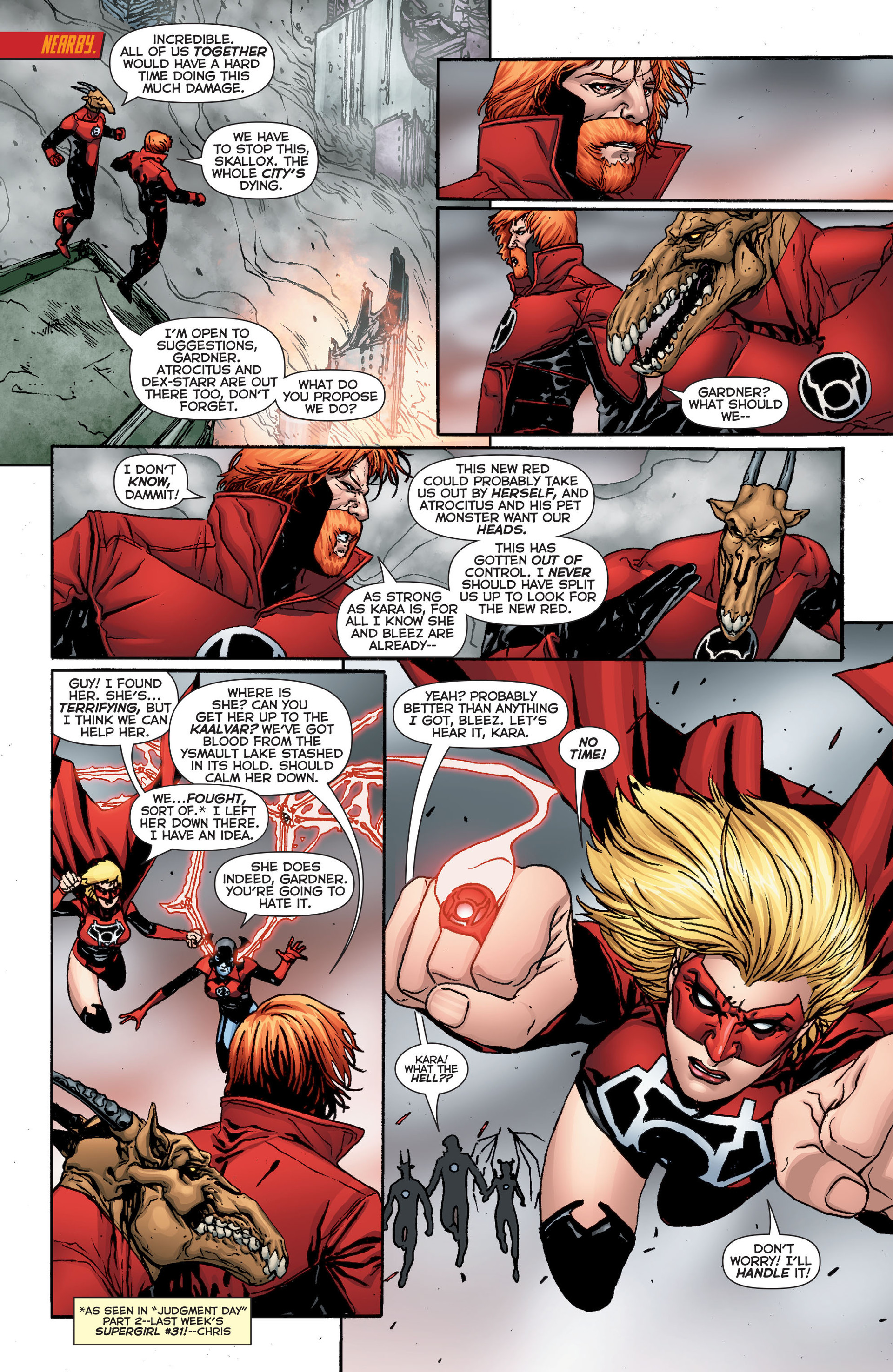 Read online Red Lanterns comic -  Issue #31 - 5