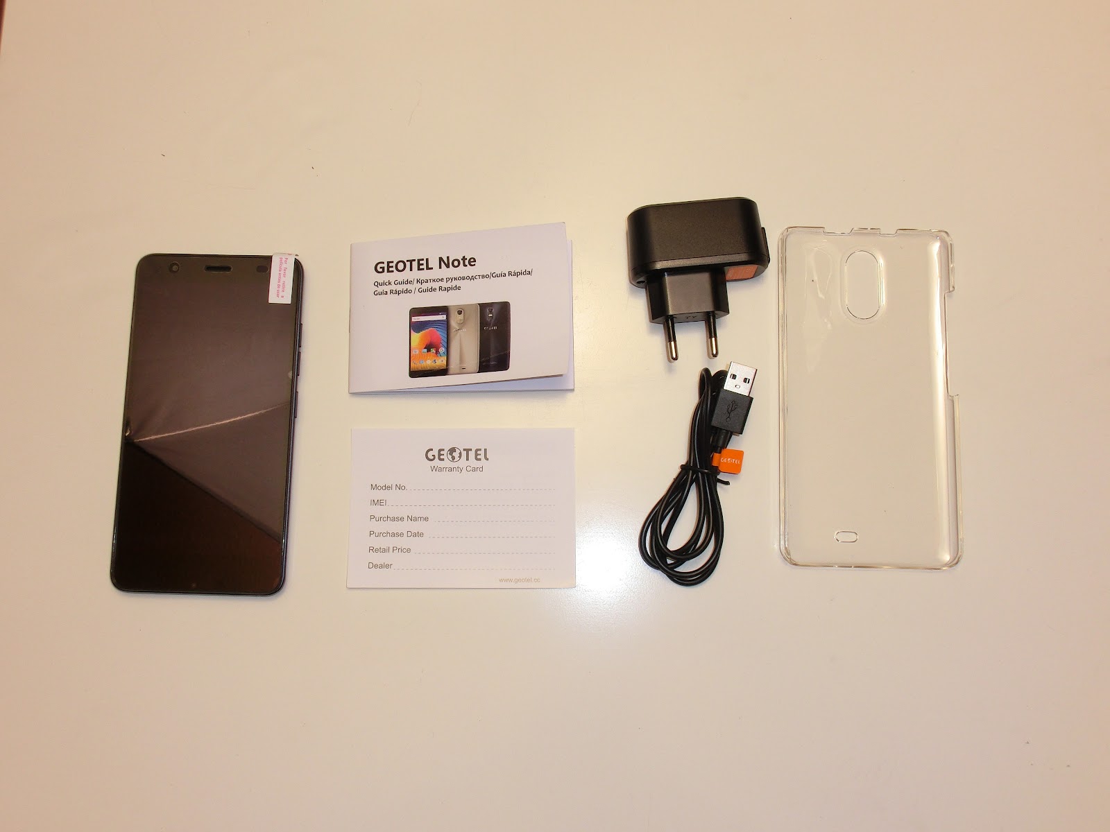 [REVIEW] Geotel Note (Smartphone)