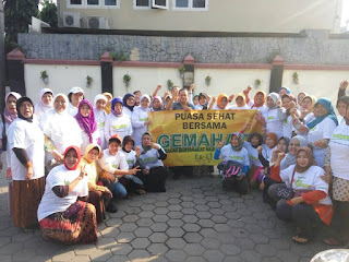 Cek Kesehatan Gratis kpd Warga Kel. Pejaten Timur bersama GEMAHATI & SUSU HAJI SEHAT, 26 Mei 2017 Jakarta Selatan