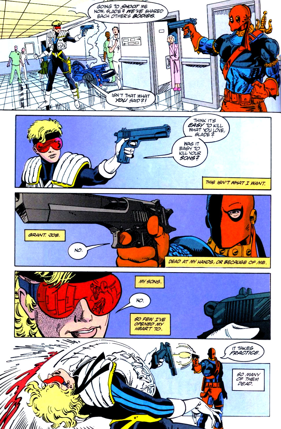 Read online Deathstroke (1991) comic -  Issue #21 - 22