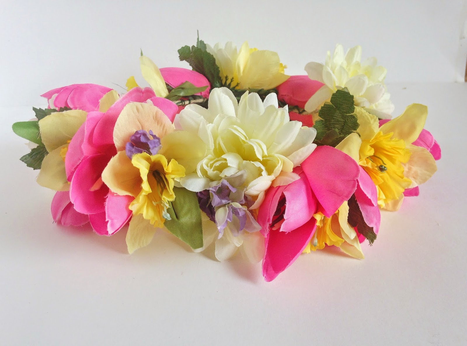 emily faith Howto Make Fake Flower Crowns