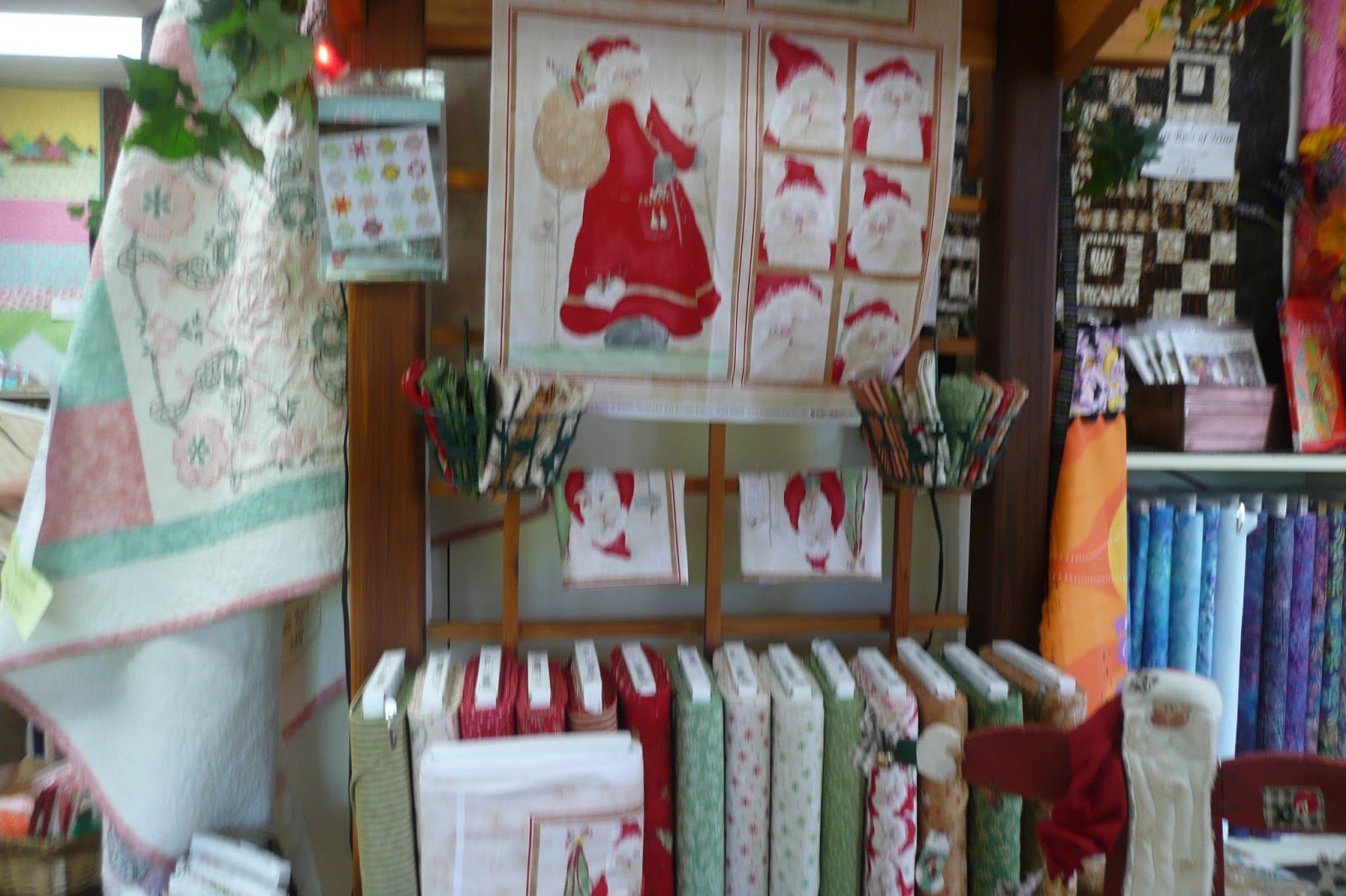 Thimbles and Threads Quilt Shop Christmas in July
