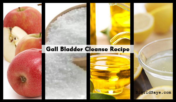 gall bladder cleanse - flush out gallstones
