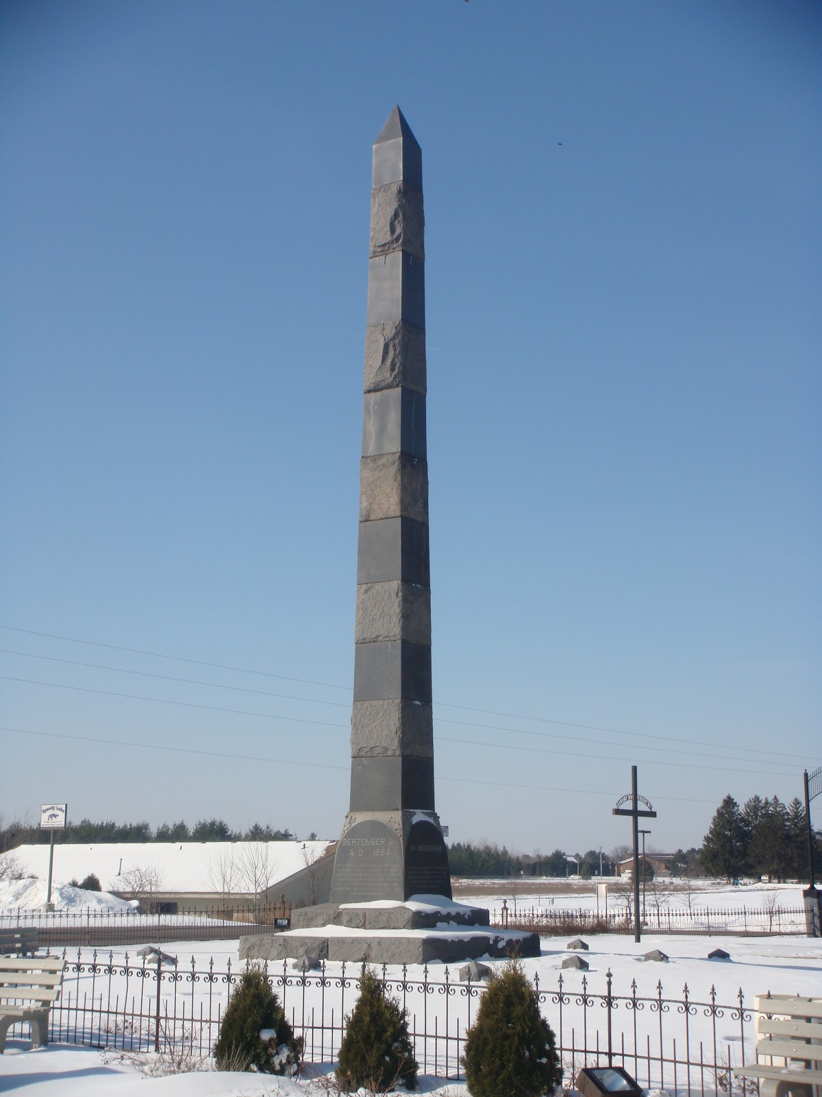 Minnesota Cemeteries Hinckley Fire 1894, (Pine County) Hinckley, Minnesota
