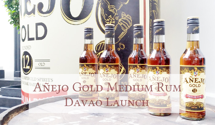 Añejo Gold Medium Rum Davao Launch