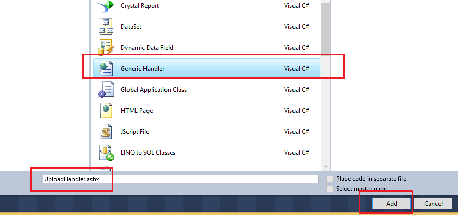 Uploading File using jQuery with Generic Handler ashx in Asp.net - ASP.NET,C#.NET,VB.NET,JQuery,JavaScript,Gridview Uploading File Using Jquery With Generic Handler Ashx In Asp.Net - Asp.Net,C#.Net,Vb.Net,Jquery,Javascript,Gridview