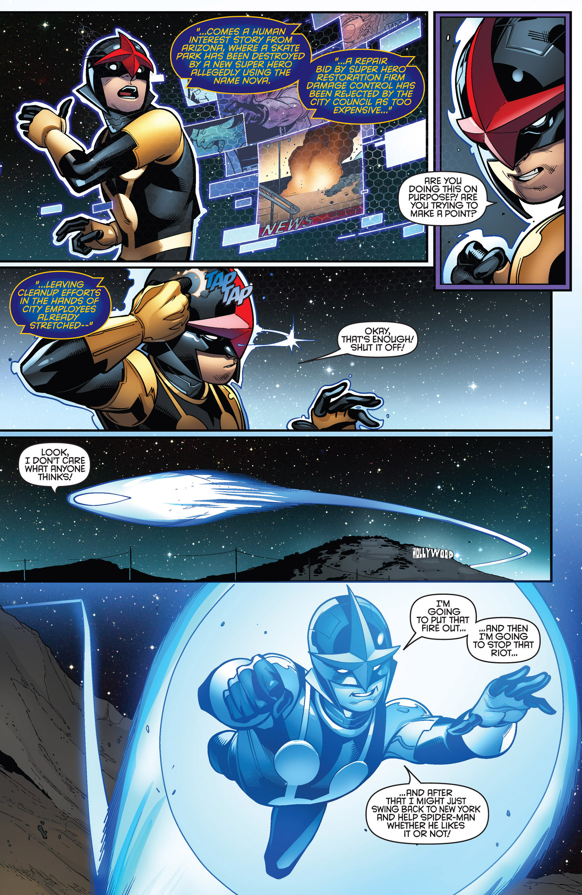 Read online Nova (2013) comic -  Issue #7 - 18