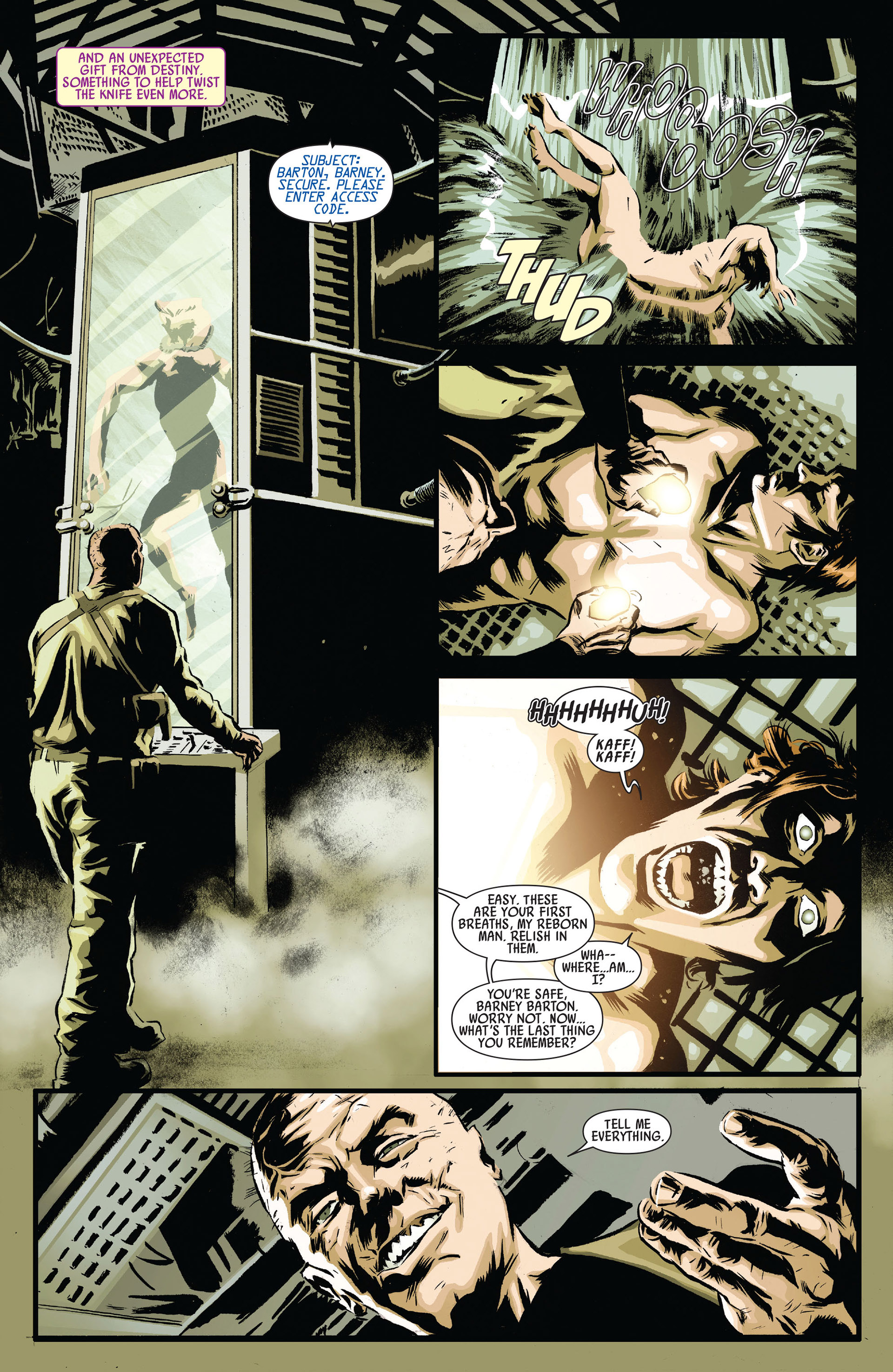 Read online Hawkeye: Blindspot comic -  Issue #3 - 5
