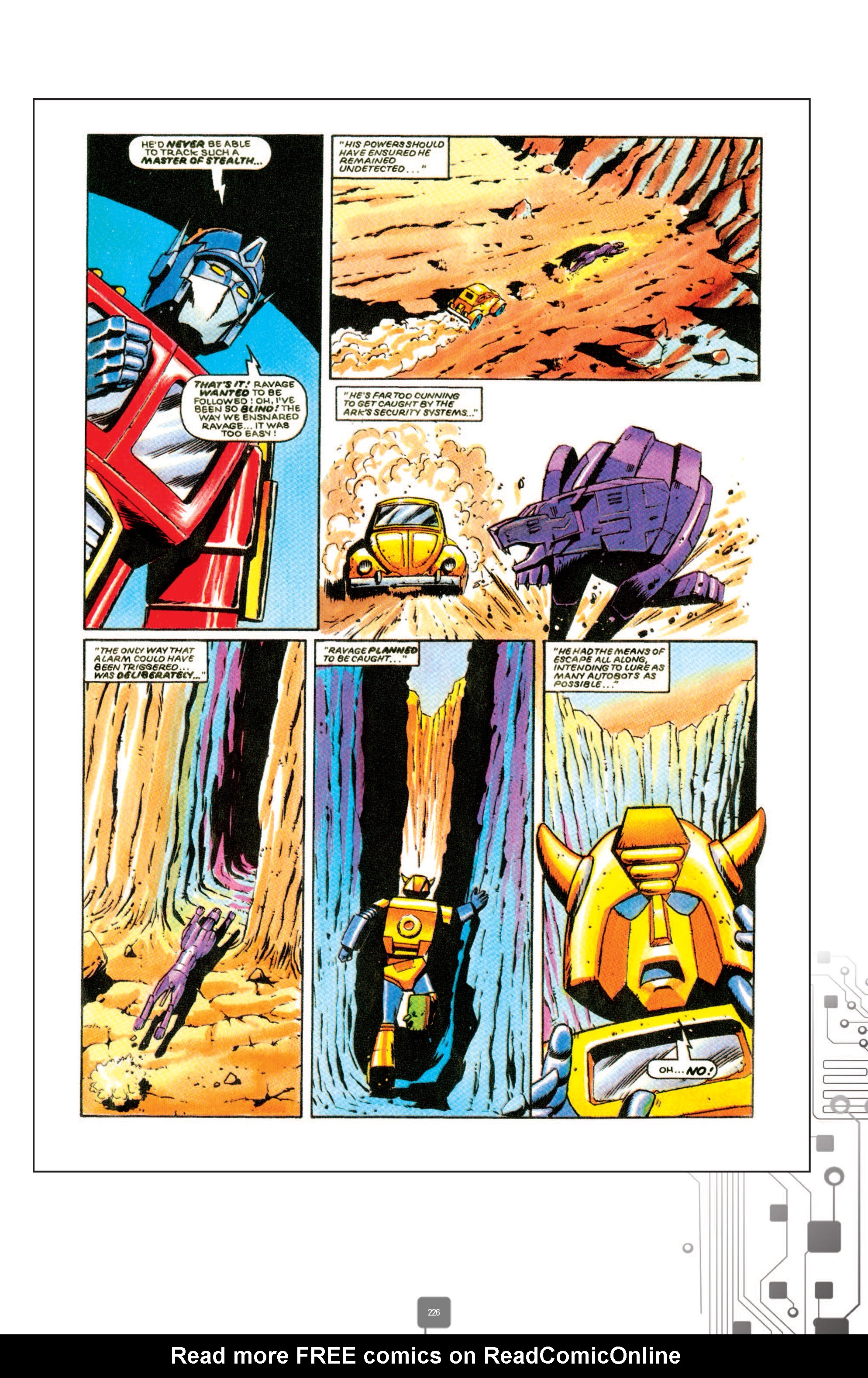 Read online The Transformers Classics UK comic -  Issue # TPB 1 - 227