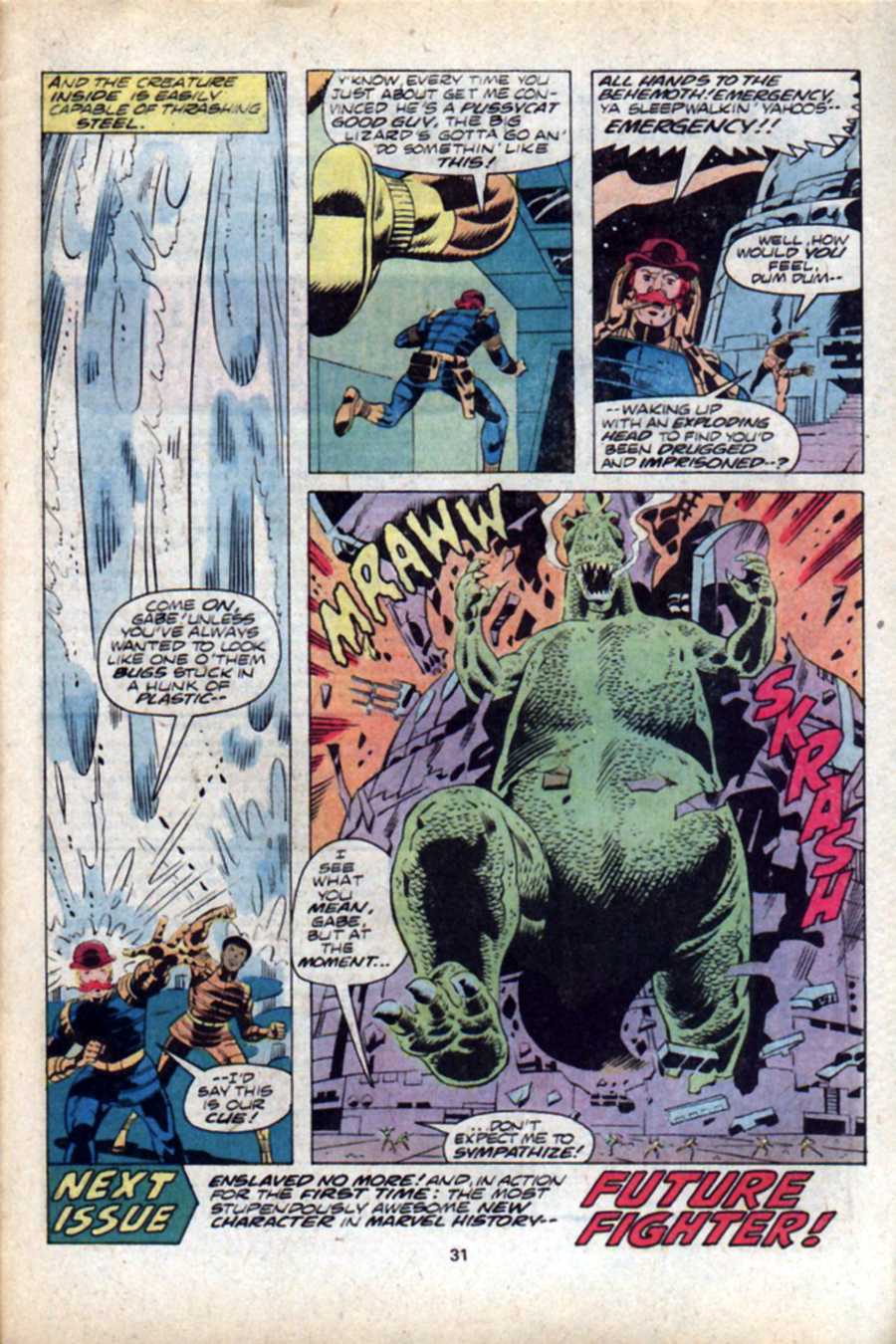 Read online Godzilla (1977) comic -  Issue #6 - 18
