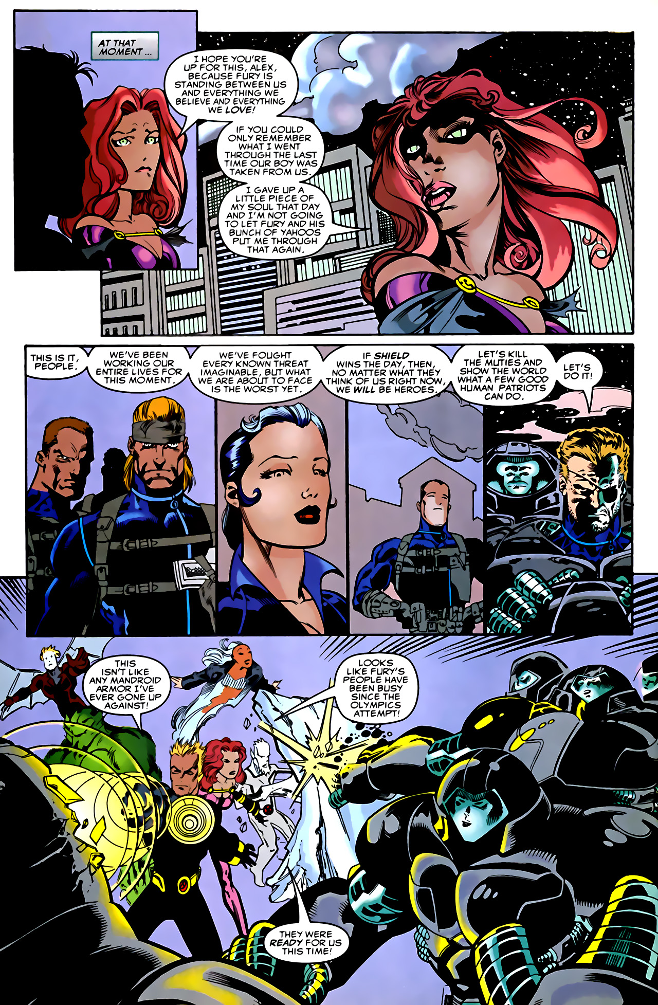 Read online Mutant X comic -  Issue #1 - 23