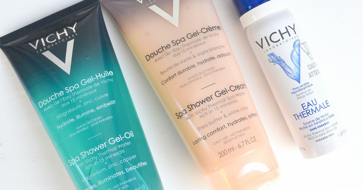 Clean and Refreshed with Vichy Spa Shower Gels Cosmetic Proof