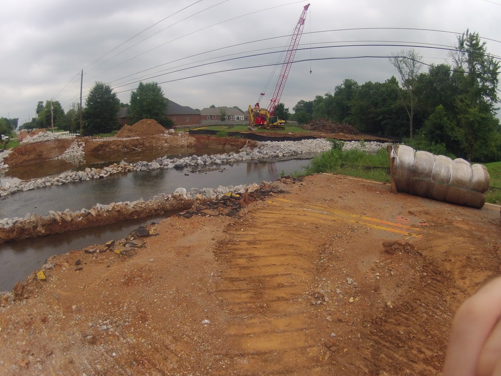 Bridge Blake Bottom & Jeff Road Why did they remove the bridge and then stop work