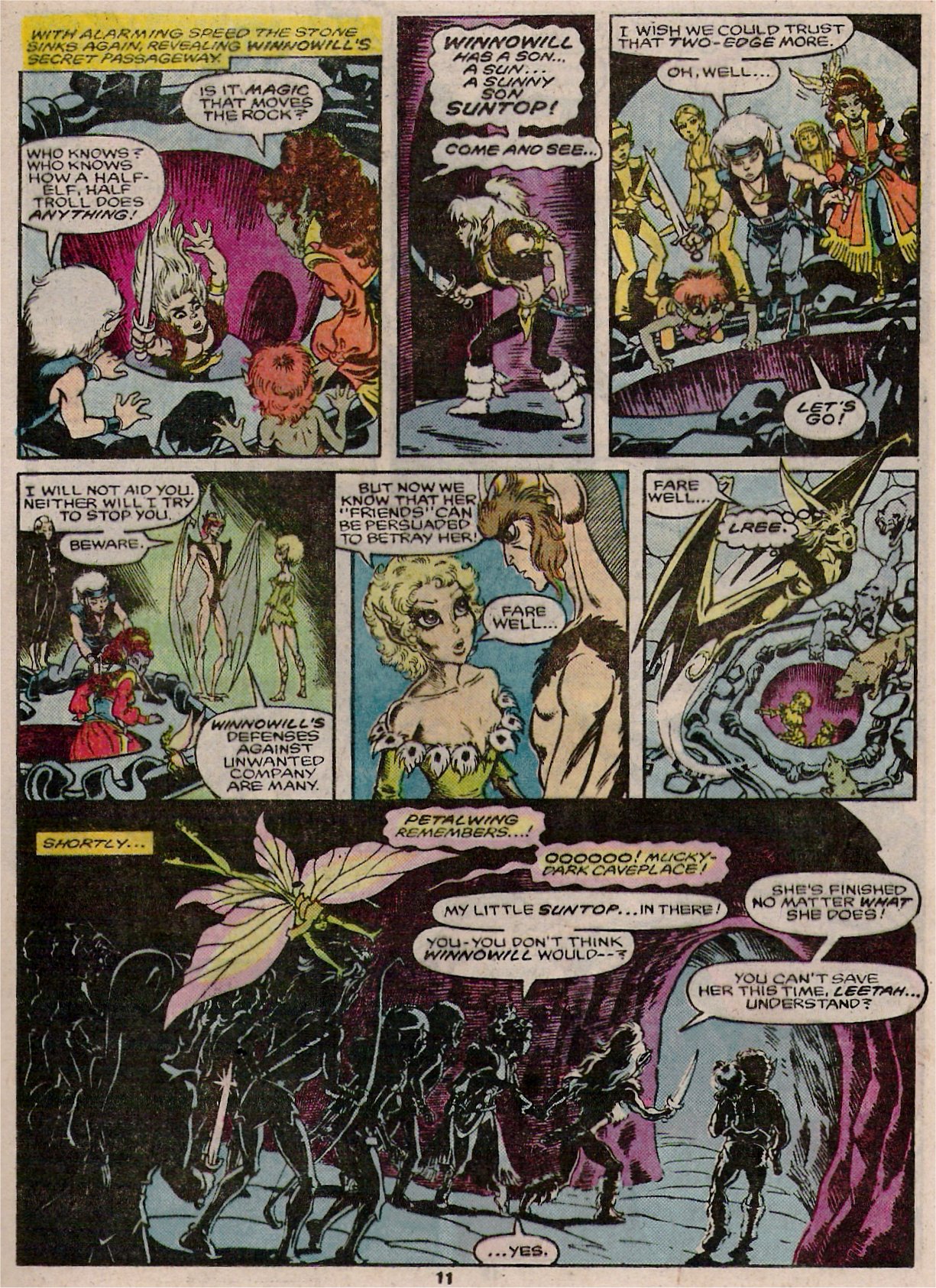 Read online ElfQuest comic -  Issue #22 - 12