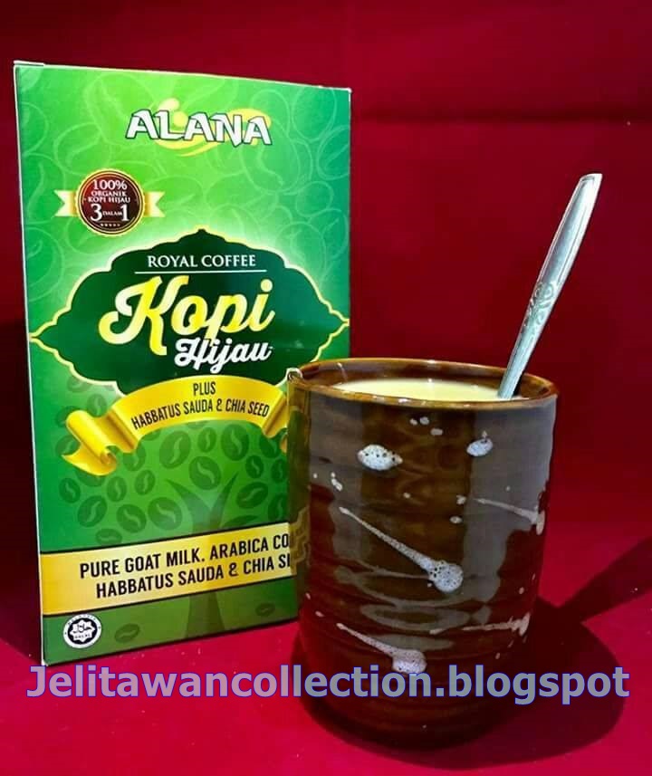 Kopi Hijau Alana Green Coffee untuk Kurus Jelitawan Collections