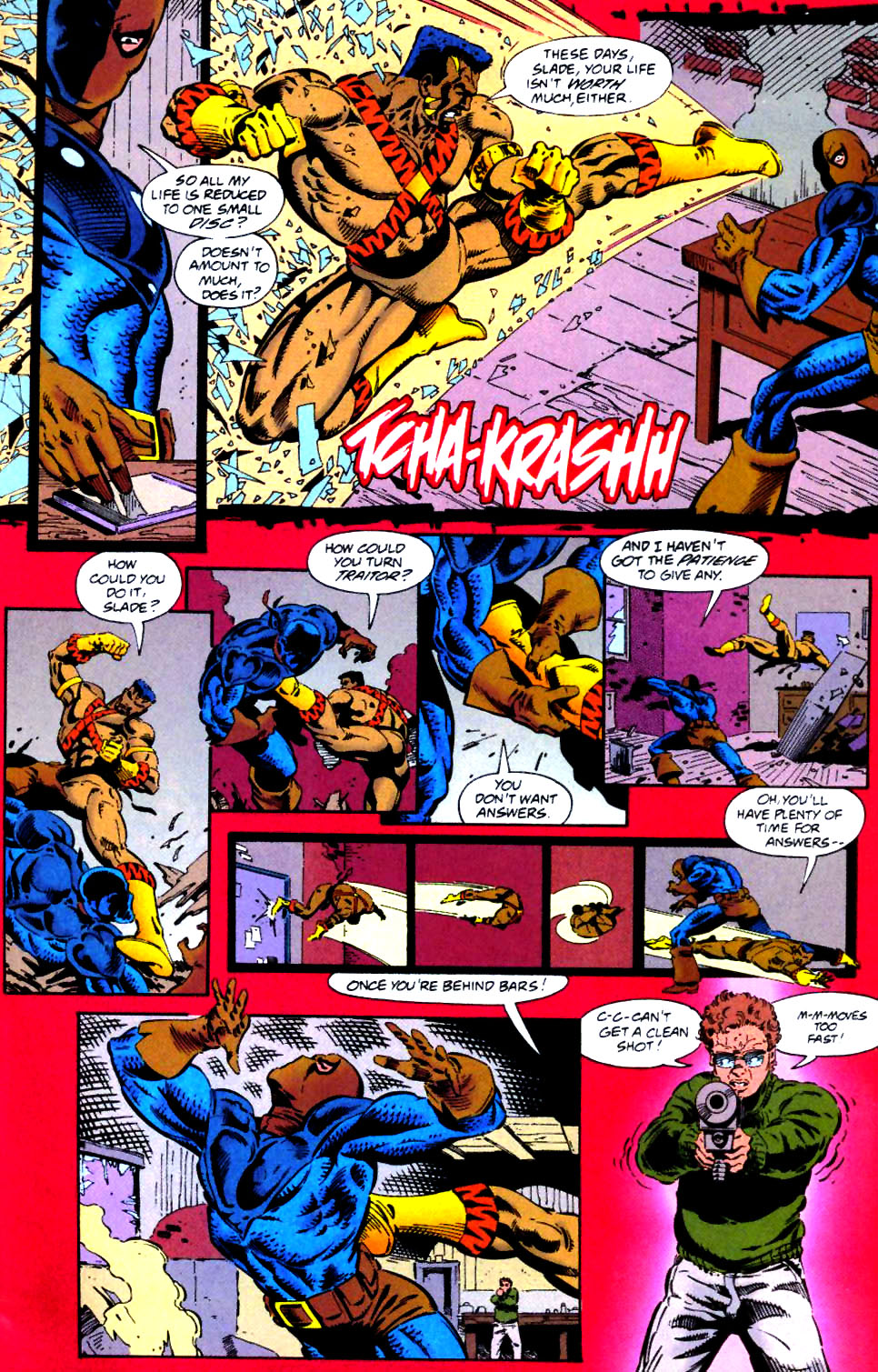 Deathstroke (1991) Issue #41 #46 - English 9