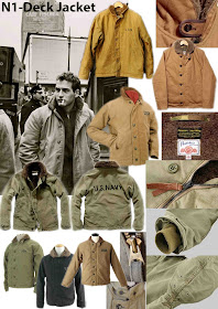 Mens Collections: Paul Newman Vintage Military N1 Deck Jacket