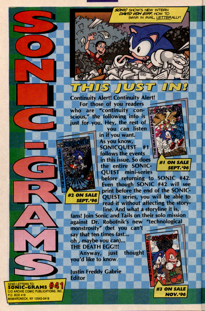 Sonic The Hedgehog (1993) issue 41 - Page 28