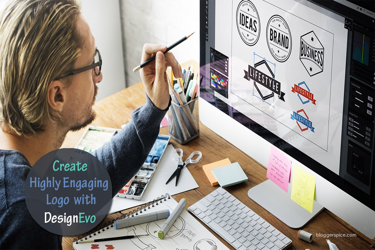 DesignEvo Create a Highly Engaging Logo for Your Blog with DesignEvo