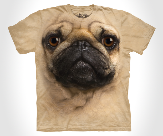Big Face Pug T-Shirt