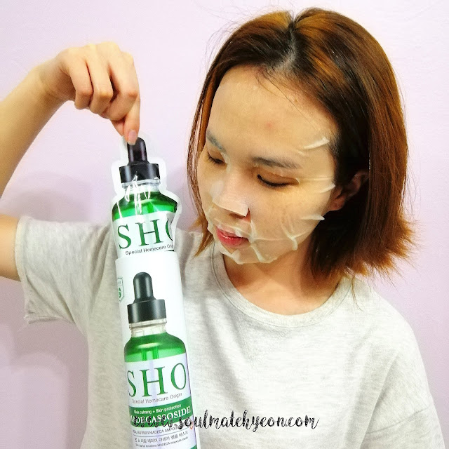 Review; SHO's Real Barrier Madeca Ampoule Mask