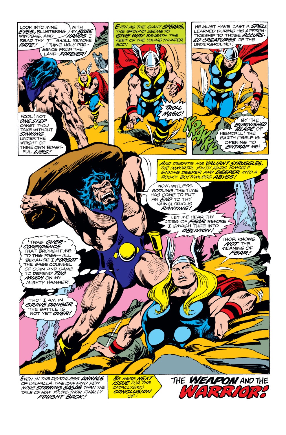Read online Thor (1966) comic -  Issue #252 - 19
