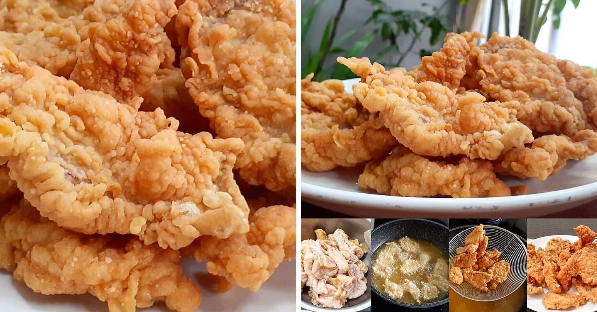 KULIT AYAM KRISPI ALA KFC. Super Kranci. Enak Banget Buat KULIT AYAM KRISPI ALA KFC. Super Kranci. Enak Banget Buat