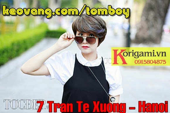 KIỂU TÓC NGẮN TOMBOY ĐẸP DÀNH CHO GƯƠNG MẶT TRÒN MŨM MĨM