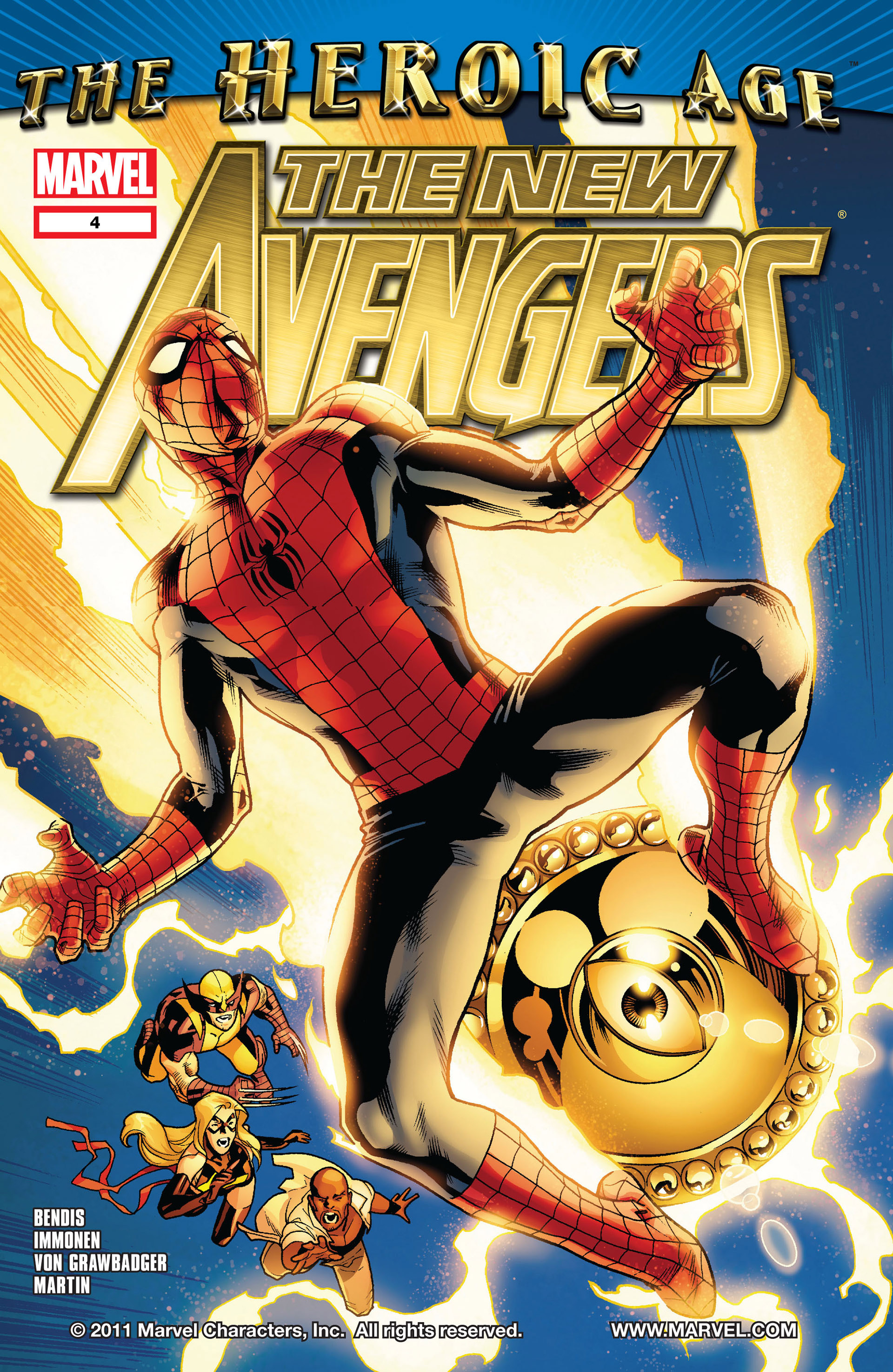 Read online New Avengers (2010) comic -  Issue #4 - 1