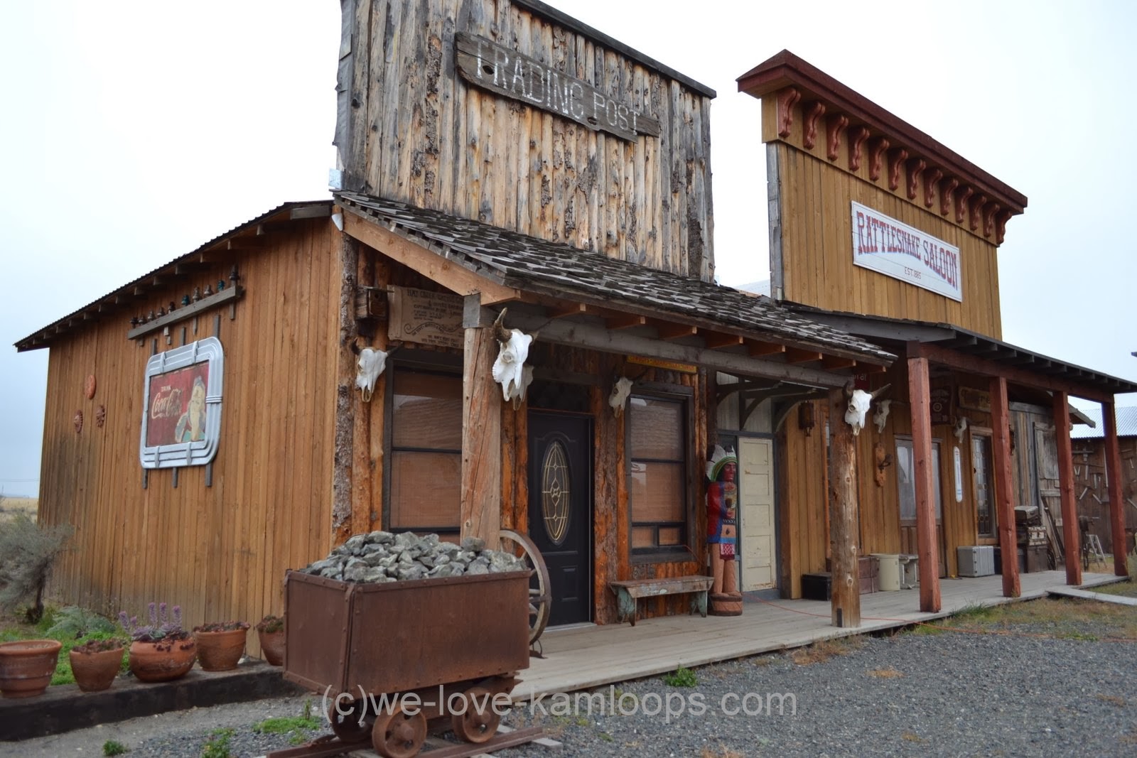welovekamloops Walhachin Wooden Irrigation Flume Kamloops, BC
