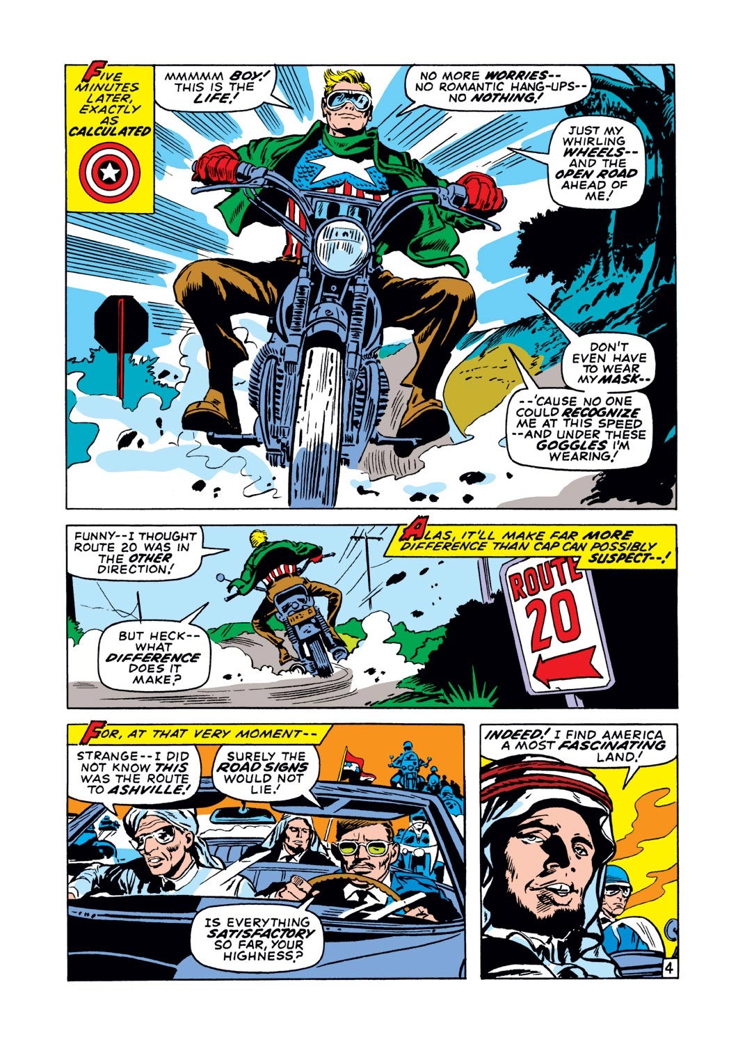 Read online Captain America (1968) comic - Issue #129 - 5
