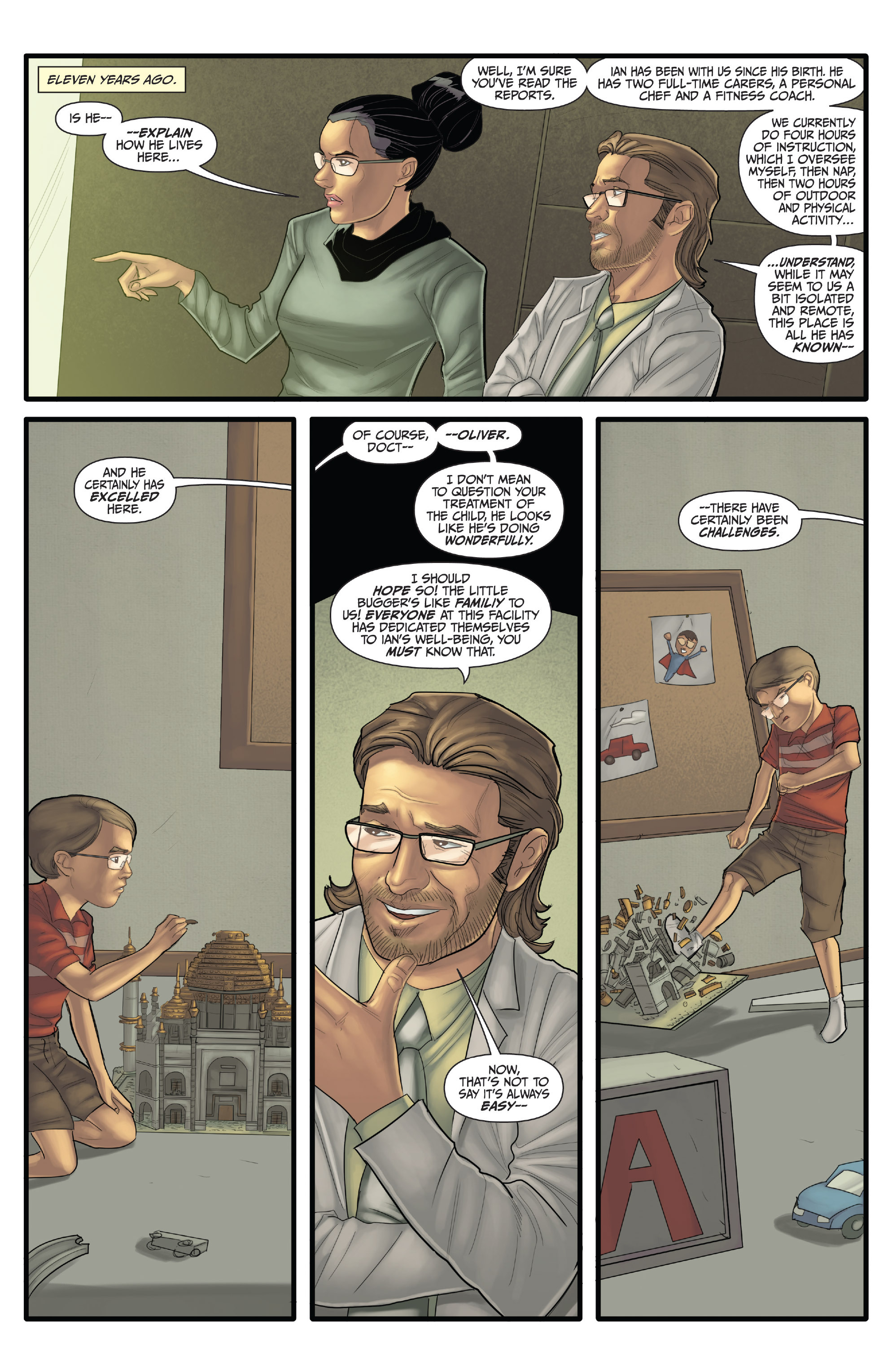 Read online Morning Glories comic -  Issue #36 - 14