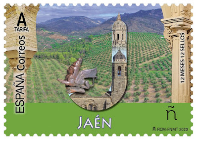 Filatelia - 12 meses, 12 sellos - Jaén 2020