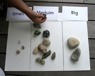 Kindergarten and Mooneyisms: Rock Sorting Activity