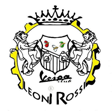 stemma del "Vespa Club Leoni Rossi"
