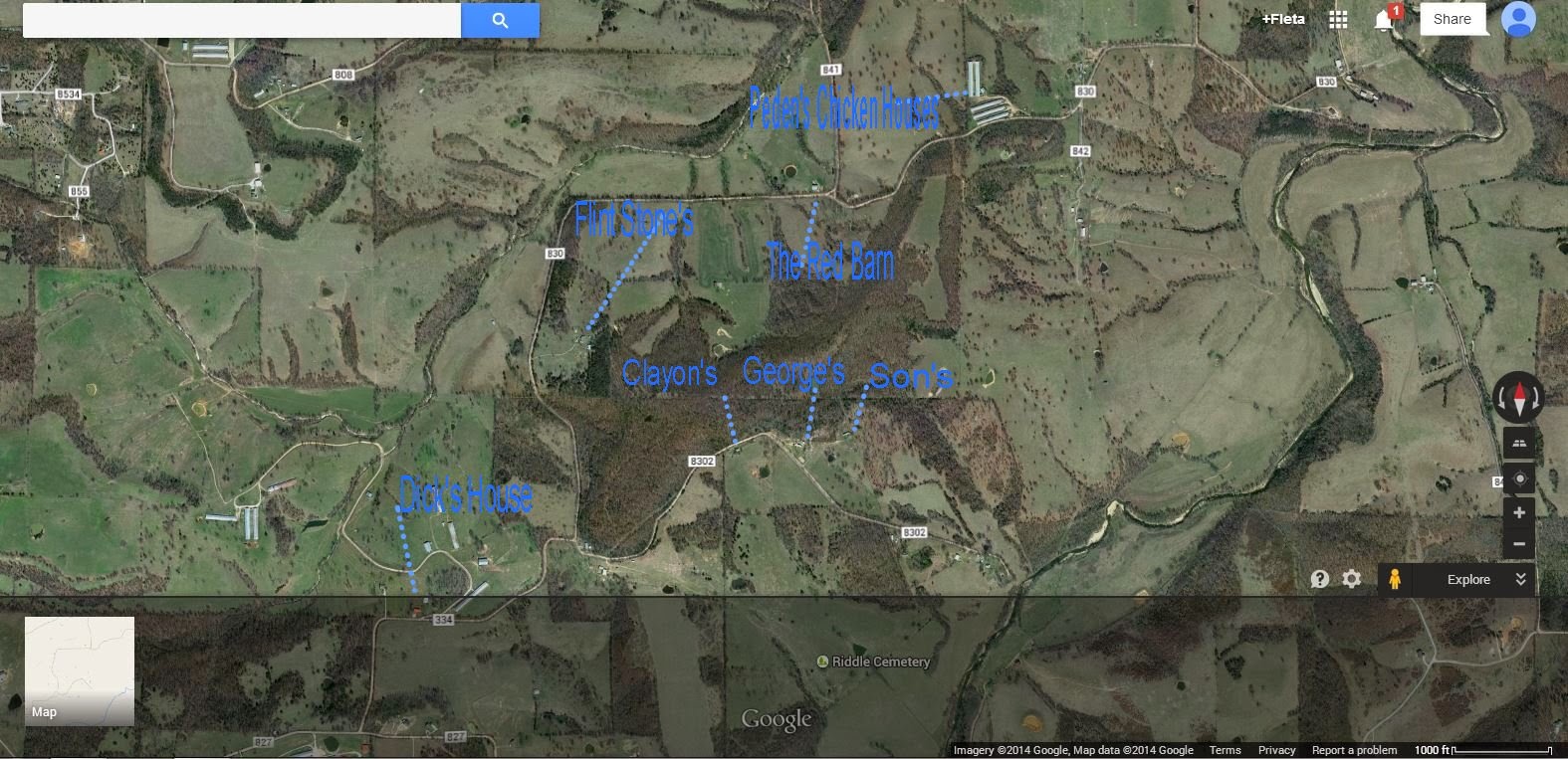 Dirt Road Lives The Rock Quarry, Coin, Arkansas...