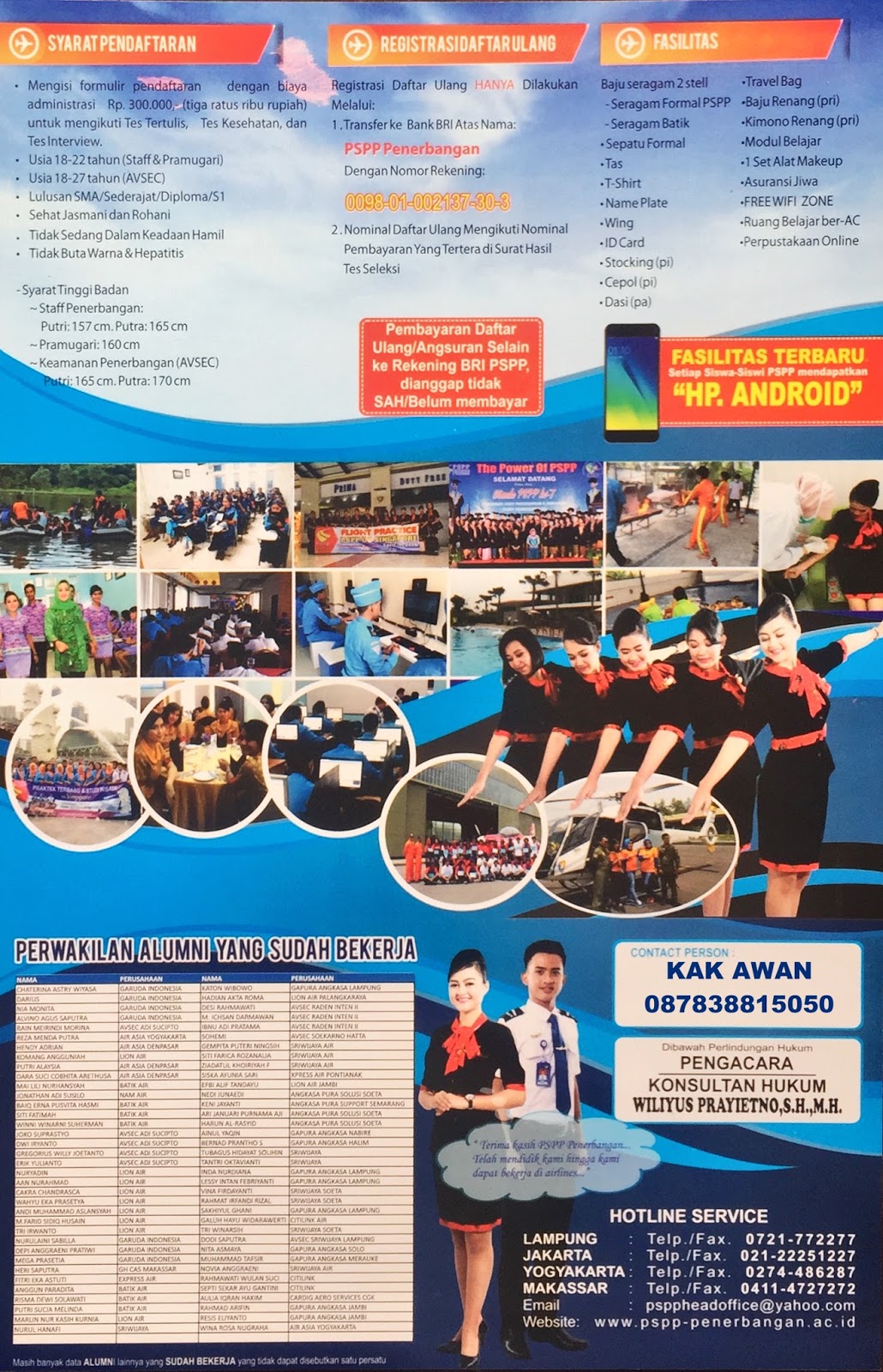 Download Brosur Pspp Penerbangan Terbaru 2018