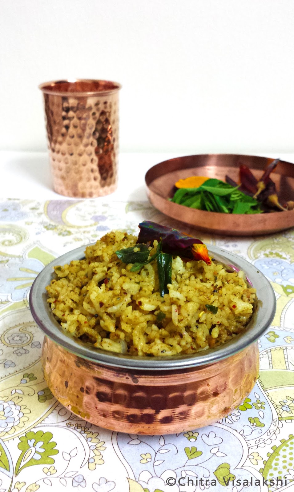 From my kitchen... Karuveppilai Sadam / Curry Leaf Rice
