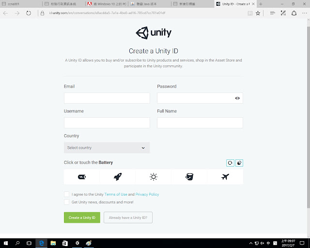 Unity Id Card