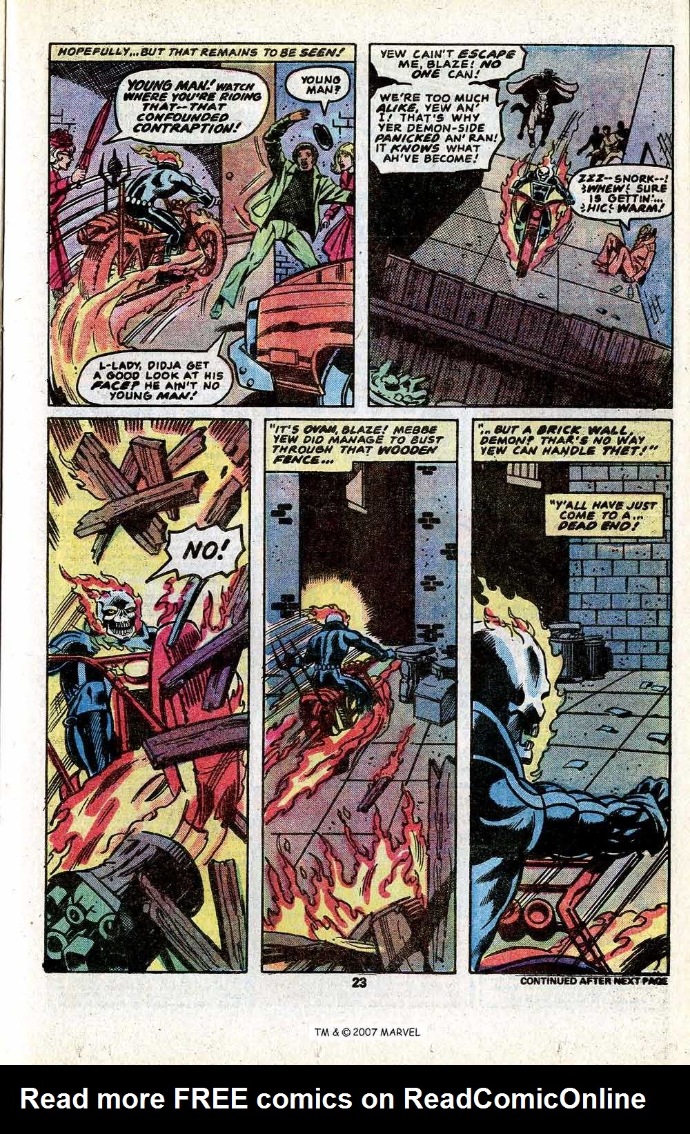 Read online Ghost Rider (1973) comic -  Issue #31 - 25